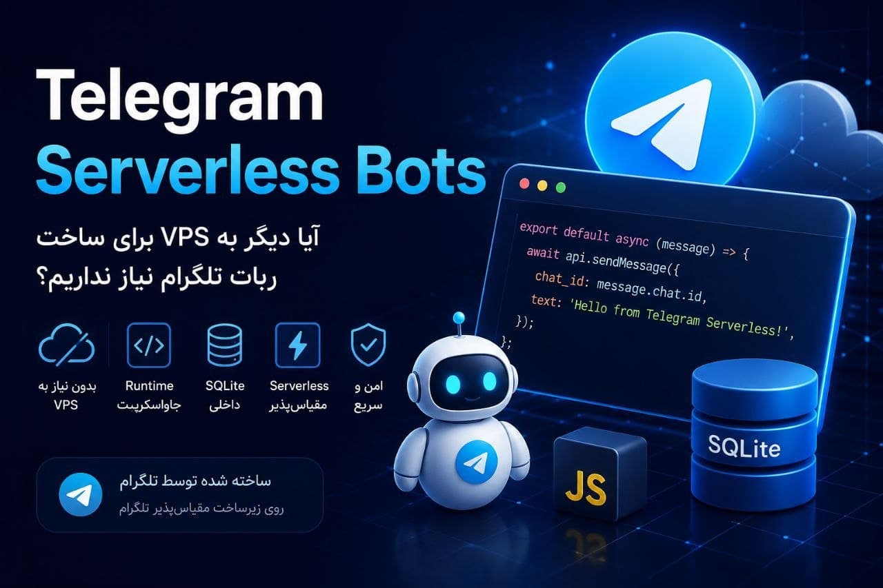 بات سرورلس تلگرام: راهنمای کامل پلتفرم رسمی Telegram Serverless و tgcloud